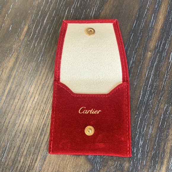 Cartier felt jewelry bag - Picture 2 of 3